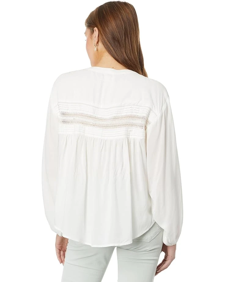Lucky Brand Textured Pin Tuck Blouse | Shirts & Tops 2 Lucky Brand Textured Pin Tuck Blouse | Shirts & Tops - Image 2