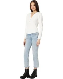 Lucky Brand Chunky Cropped Raw Edge Henley | Shirts & Tops -New Wear Store 61K6lIcL9hL. AC SR736920