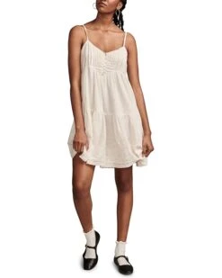 Lucky Brand Pintuck Bodice Tiered Mini | Dresses
