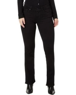 Lucky Brand Mid-Rise Sweet Boot Jeans in Clean Black