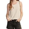 Lucky Brand Lace Trim Swing Tank | Shirts & Tops