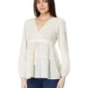 Lucky Brand Embroidered Babydoll Top | Shirts & Tops