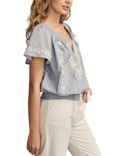 Lucky Brand Flutter Sleeve Top | Shirts & Tops -New Wear Store 71U6CU1FFdL. AC SR736920