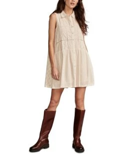 Lucky Brand Collared Tiered Dress | Dresses