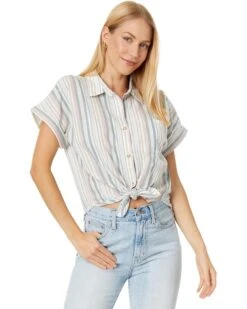 Lucky Brand Relaxed Striped Workwear Shirt | Shirts & Tops