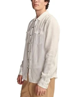 Lucky Brand Linen Western Long Sleeve Shirt | Shirts & Tops -New Wear Store 71sXqiUkmqL. AC SR736920