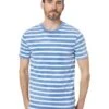 Lucky Brand Indigo Stripe Crew | Shirts & Tops
