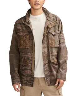 Lucky Brand Patchwork Camo Field Jacket | Coats & Outerwear