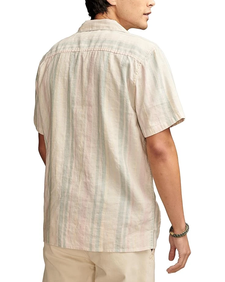 Lucky Brand Striped Linen Camp Shirt | Shirts & Tops 3 Lucky Brand Striped Linen Camp Shirt | Shirts & Tops - Image 3