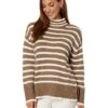 Lucky Brand Striped Mock Neck Tunic | Shirts & Tops