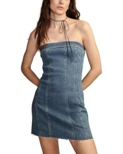 Lucky Brand Denim Corset Dress | Dresses