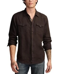 Lucky Brand Linen Western Long Sleeve Shirt | Shirts & Tops -New Wear Store 81Io6J10LwL. AC SR736920
