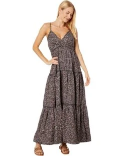 Lucky Brand Paisley Tiered Maxi Dress | Dresses