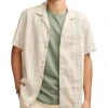 Lucky Brand Striped Linen Camp Shirt | Shirts & Tops