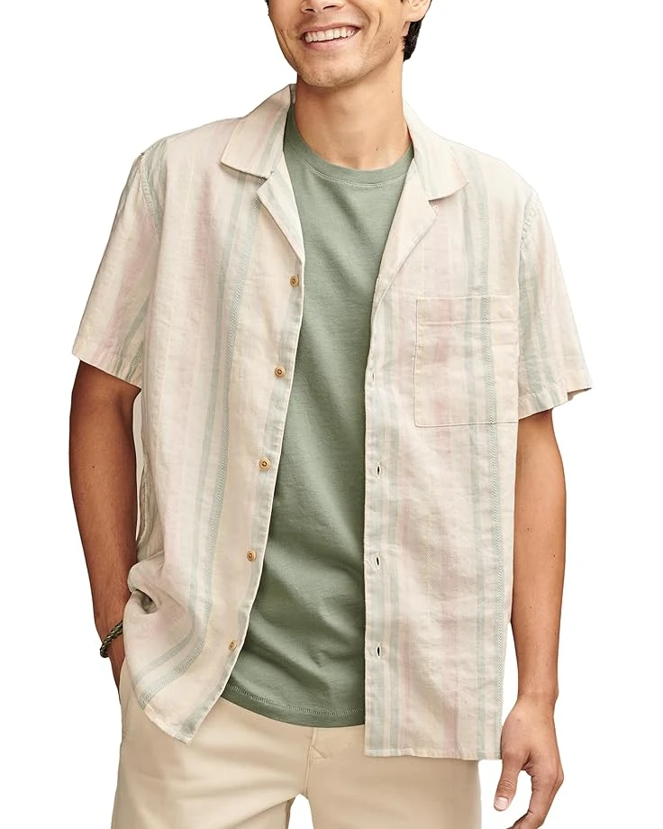 Lucky Brand Striped Linen Camp Shirt | Shirts & Tops 1 Lucky Brand Striped Linen Camp Shirt | Shirts & Tops
