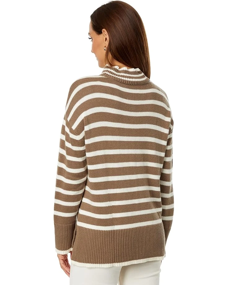 Lucky Brand Striped Mock Neck Tunic | Shirts & Tops 2 Lucky Brand Striped Mock Neck Tunic | Shirts & Tops - Image 2