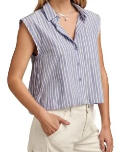 Lucky Brand Bubble Hem Sleeveless Button Down | Shirts & Tops -New Wear Store 81XxioXA2mL. AC SR736920