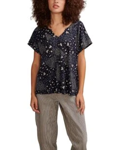 Lucky Brand Easy Printed Yoke Tee | Shirts & Tops