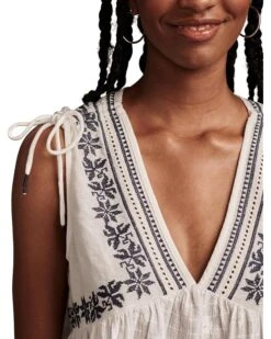 Lucky Brand Ruched Shoulder Deep V Top | Shirts & Tops -New Wear Store 81ovQ89cwGL. AC SR736920