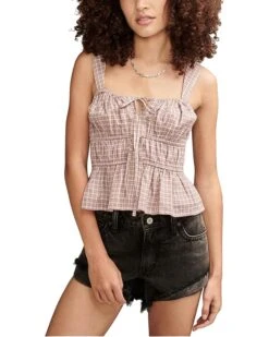 Lucky Brand Drawstring Detail Top | Shirts & Tops