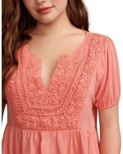 Lucky Brand Crochet Yoke Babydoll Top | Shirts & Tops -New Wear Store 81vVSNxY2pL. AC SR736920