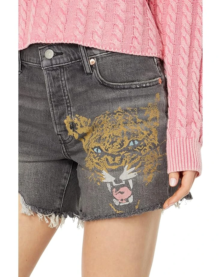 Lucky Brand 90s Midi Denim Shorts in Cool Cat 3 Lucky Brand 90s Midi Denim Shorts in Cool Cat - Image 3