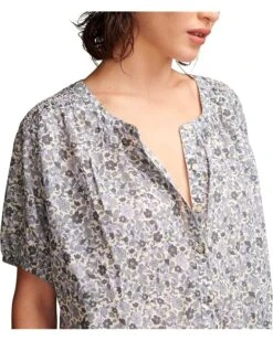 Lucky Brand Printed Smocked Shoulder Blouse | Shirts & Tops -New Wear Store 91Jez B2GNL. AC SR736920