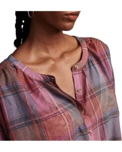 Lucky Brand Yarndyed Smocked Shoulder Blouse | Shirts & Tops -New Wear Store 91jQyrec3xL. AC SR736920